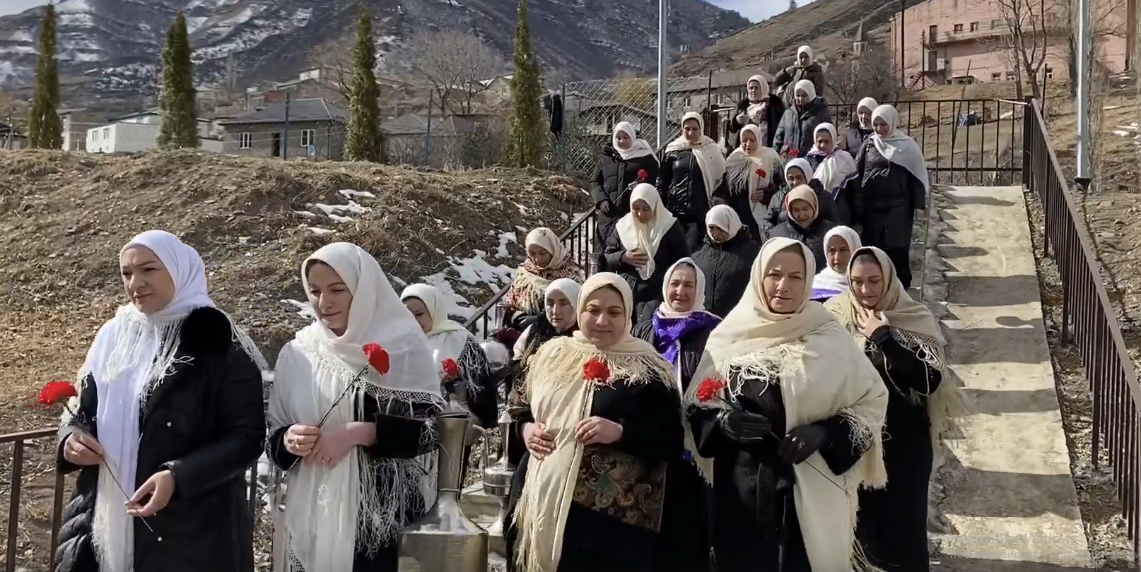 В районе состоялась акция «Молитва матерей».
